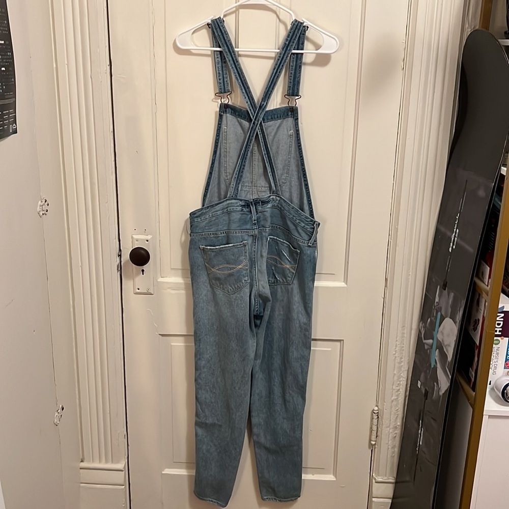 Abercrombie & Fitch Denim Bib Overalls - Picture 7 of 13